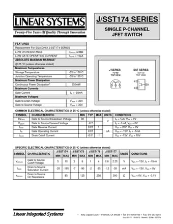  Datasheet Preview Page 1