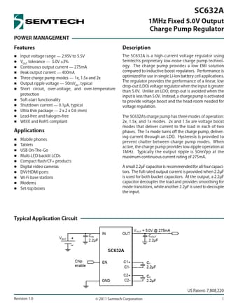  Datasheet Preview Page 1