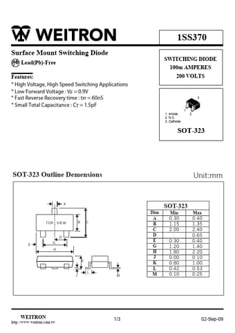  Datasheet Preview Page 1