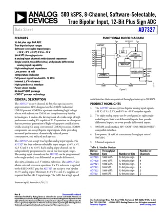  Datasheet Preview Page 1