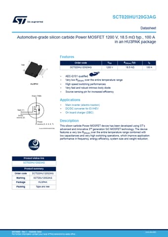  Datasheet Preview Page 1