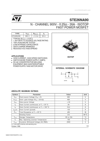  Datasheet Preview Page 1