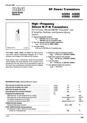  Datasheet Preview Page 1