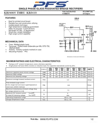  Datasheet Preview Page 1