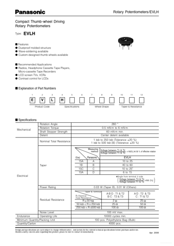  Datasheet Preview Page 1