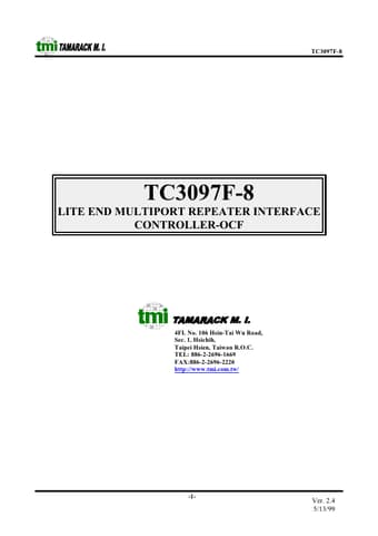  Datasheet Preview Page 1