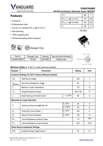  Datasheet Preview Page 1