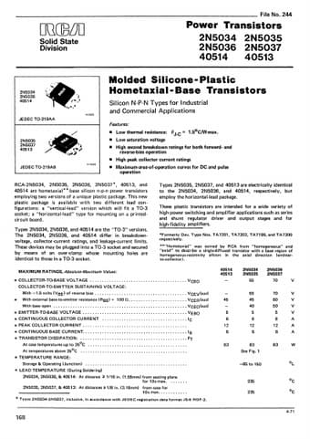  Datasheet Preview Page 1
