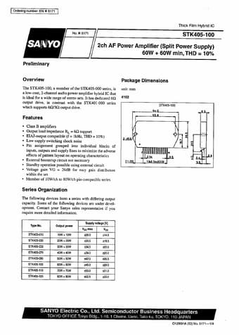  Datasheet Preview Page 1