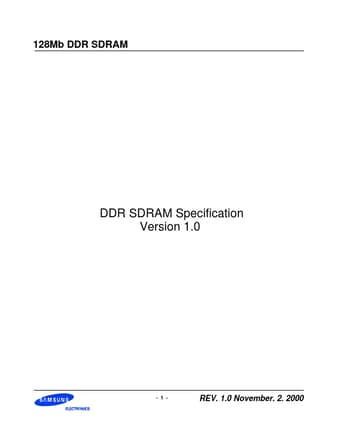  Datasheet Preview Page 1