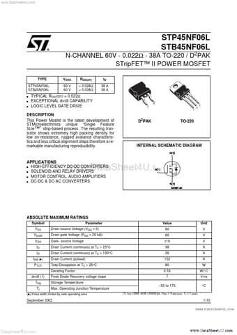  Datasheet Preview Page 1