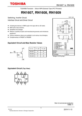  Datasheet Preview Page 1