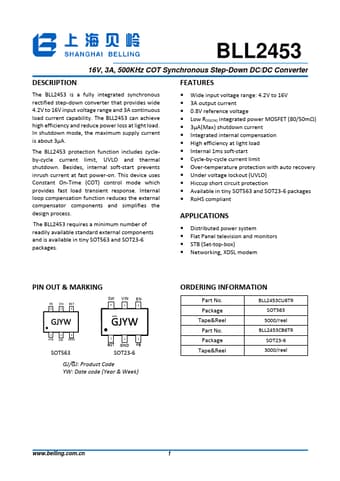  Datasheet Preview Page 1