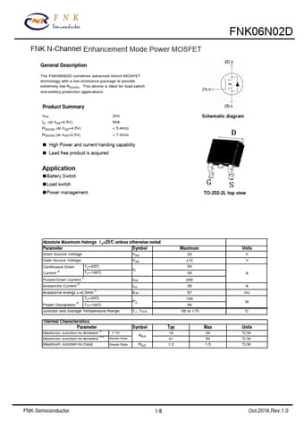  Datasheet Preview Page 1