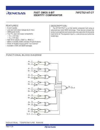 Datasheet Preview Page 1