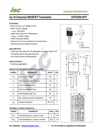  Datasheet Preview Page 1