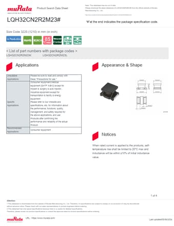  Datasheet Preview Page 1