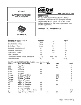  Datasheet Preview Page 1