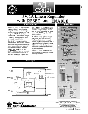  Datasheet Preview Page 1