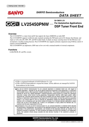  Datasheet Preview Page 1