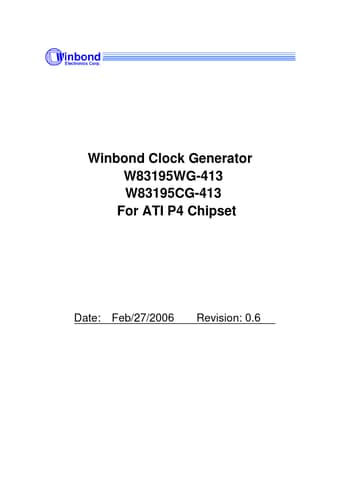  Datasheet Preview Page 1