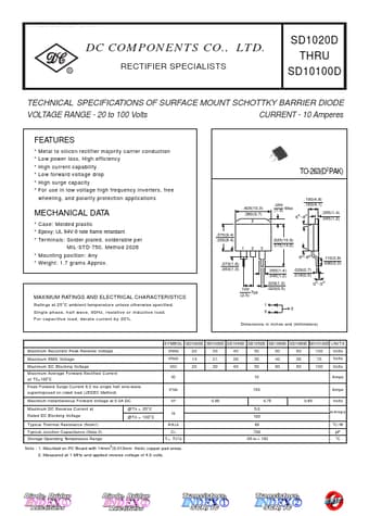  Datasheet Preview Page 1