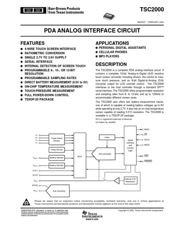  Datasheet Preview Page 1