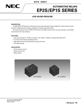  Datasheet Preview Page 1