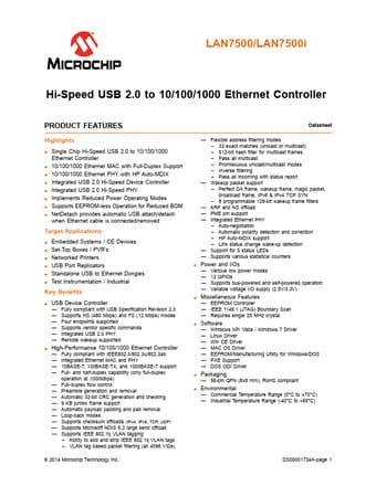  Datasheet Preview Page 1