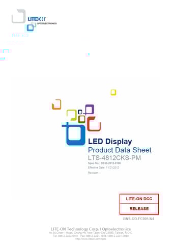  Datasheet Preview Page 1