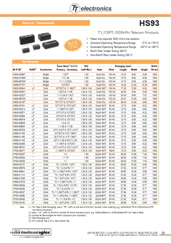  Datasheet Preview Page 1