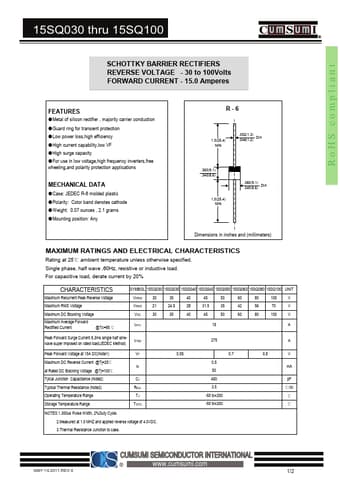  Datasheet Preview Page 1