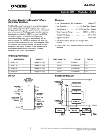  Datasheet Preview Page 1