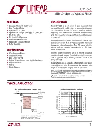  Datasheet Preview Page 1
