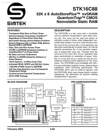  Datasheet Preview Page 1