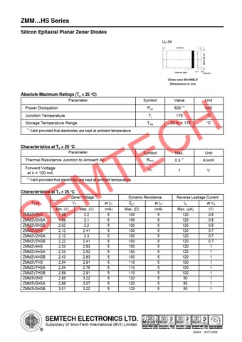  Datasheet Preview Page 1