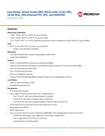  Datasheet Preview Page 1