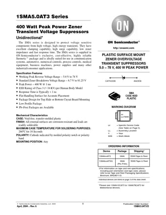  Datasheet Preview Page 1