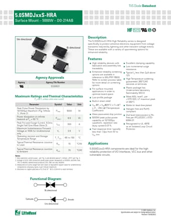  Datasheet Preview Page 1