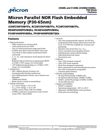  Datasheet Preview Page 1