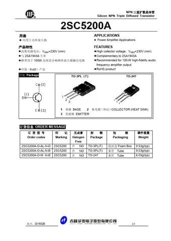  Datasheet Preview Page 1
