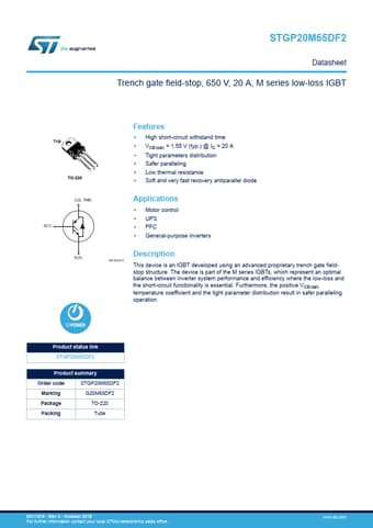  Datasheet Preview Page 1
