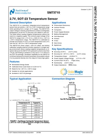  Datasheet Preview Page 1