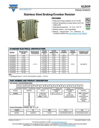  Datasheet Preview Page 1