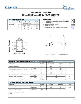 Datasheet Preview Page 1