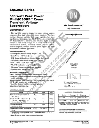  Datasheet Preview Page 1