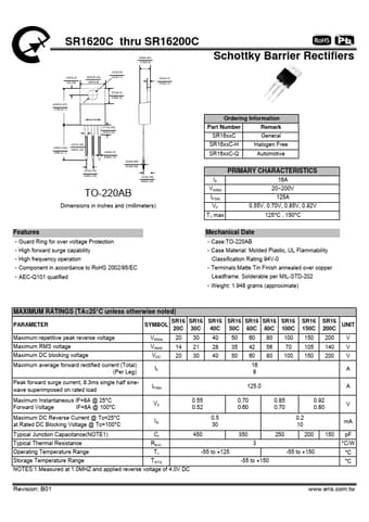  Datasheet Preview Page 1