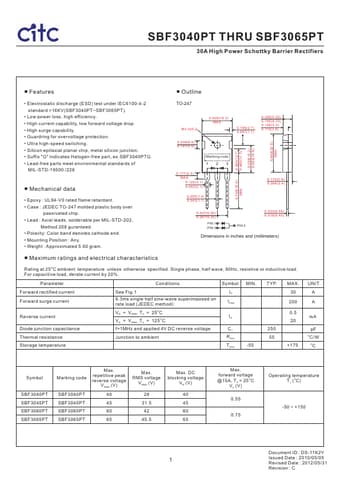  Datasheet Preview Page 1