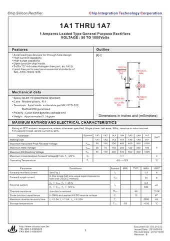  Datasheet Preview Page 1