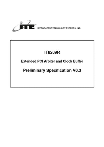  Datasheet Preview Page 1